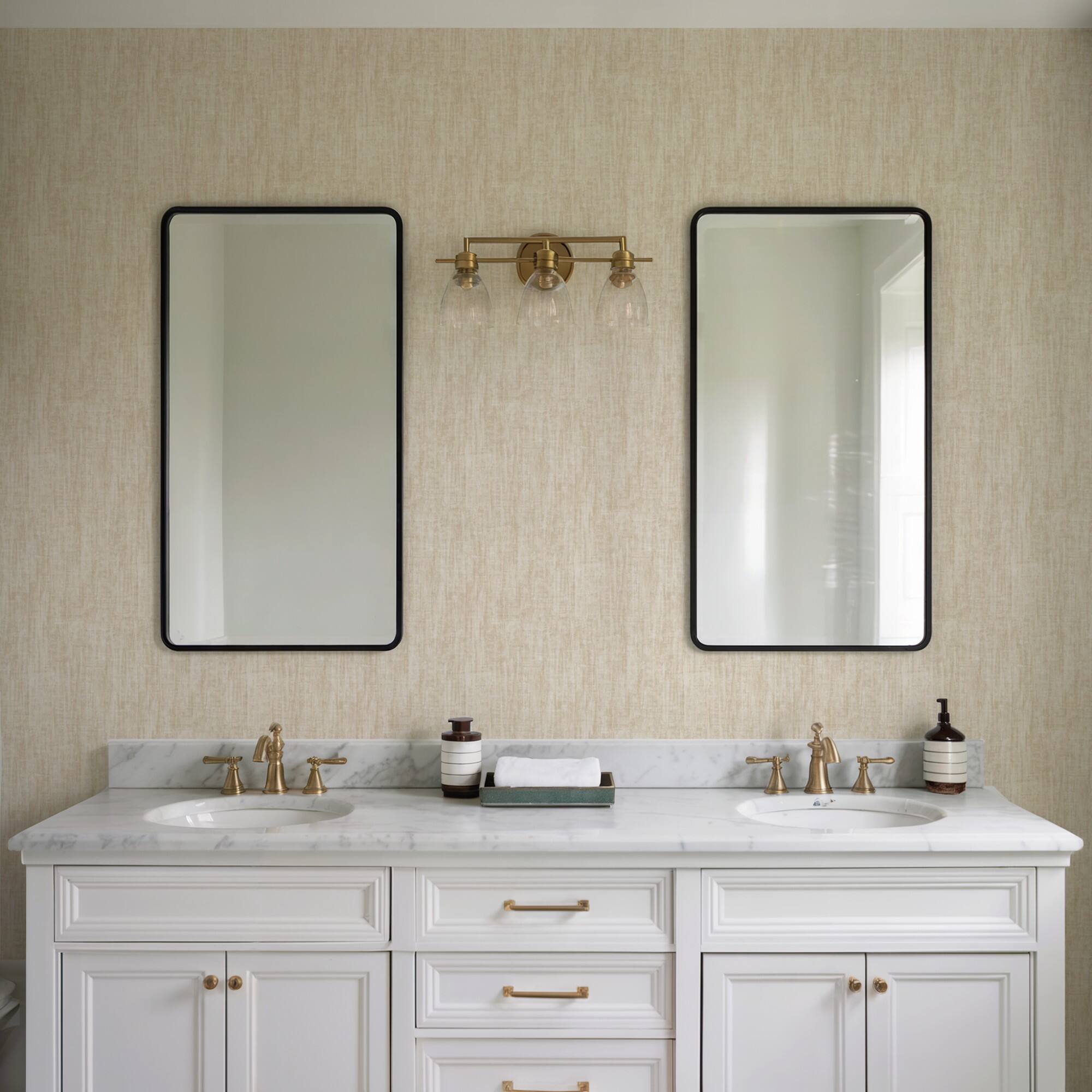 Designs Direct Washed Linen Weave Wallpaper